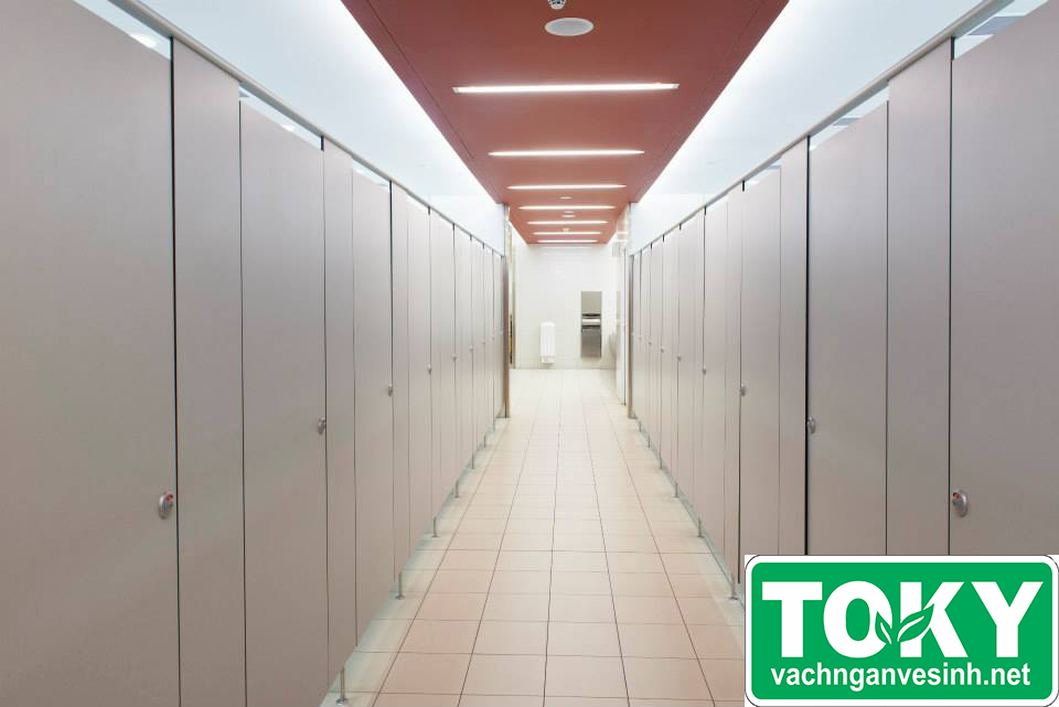 Tổng hợp các công trình vách ngăn vệ sinh tại nhà máy