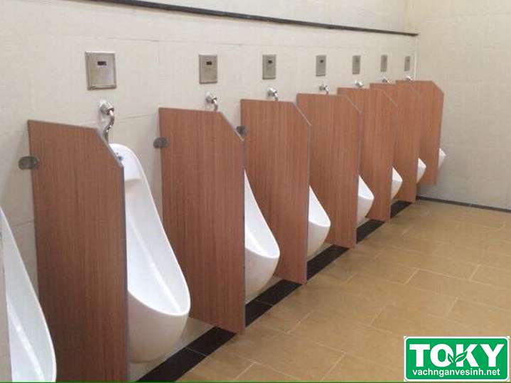 Tính thẩm mỹ cao là điểm mạnh của vách ngăn vệ sinh
