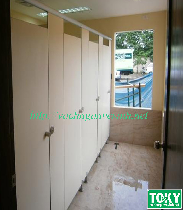 Tổng hợp các dự án vách ngăn vệ sinh Compact tại Bắc Ninh
