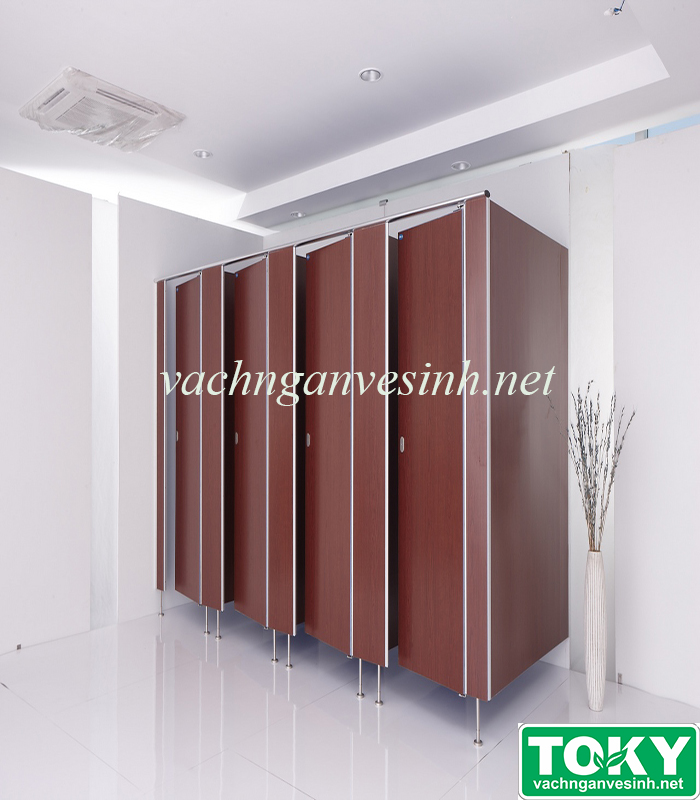 Mê mẩn với các công trình vách ngăn vệ sinh đẹp như tranh