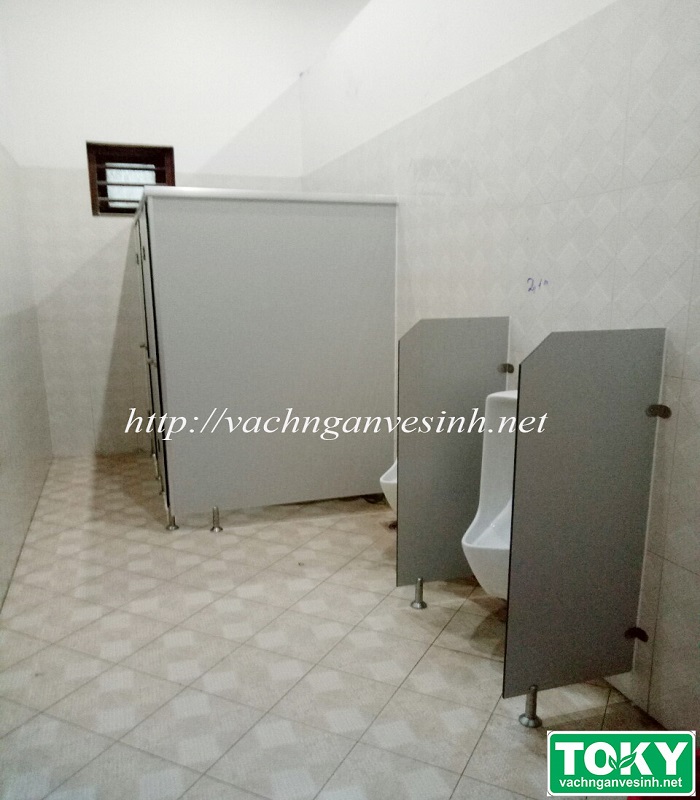 Thầu dự án vách ngăn vệ sinh tại nhà máy xi măng Thành Thắng