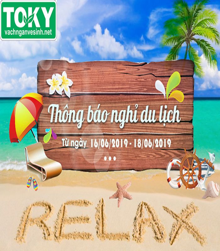 Vách ngăn vệ sinh ĐA LỢI thông báo lịch nghỉ mát 2019
