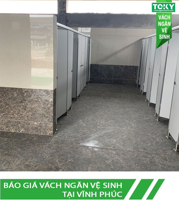 Đại lý báo giá vách ngăn vệ sinh compact hpl tại Vĩnh Phúc