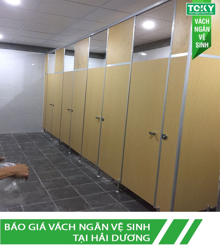 Báo giá vách ngăn vệ sinh compact chống nước tại Hải Dương