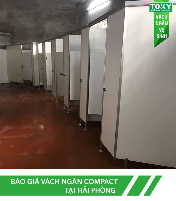 [Tư vấn] Báo giá vách ngăn vệ sinh compact chịu nước tỉnh Hải Phòng