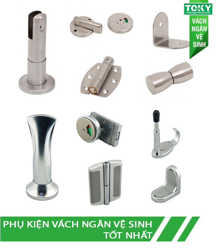 Lựa chọn phụ kiện vách ngăn vệ sinh nào là tốt nhất