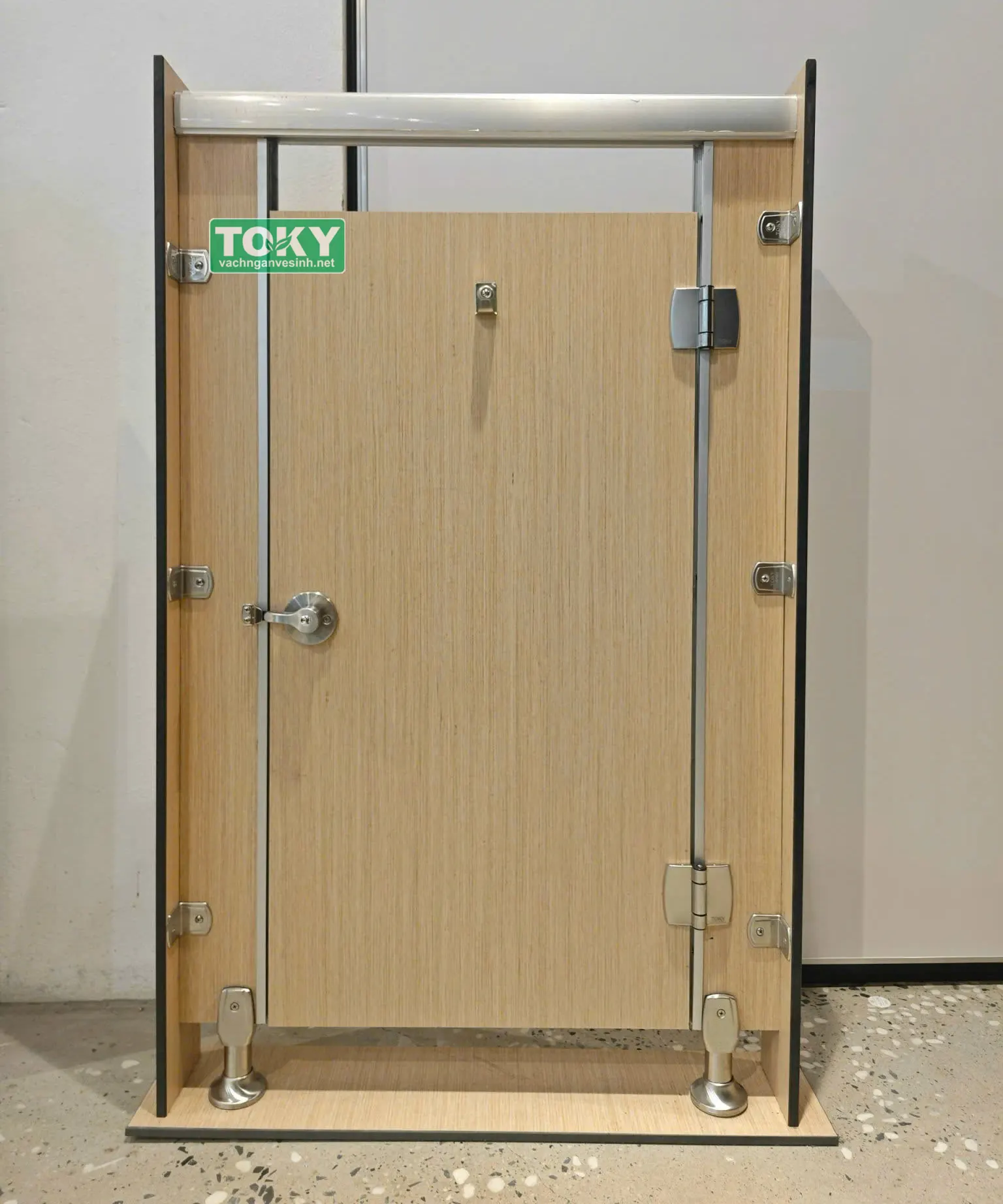Mô hình vách ngăn vệ sinh compact hpl - Phụ kiện TK01