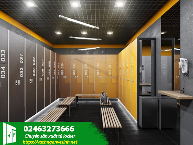 Tủ locker phòng gym giá rẻ