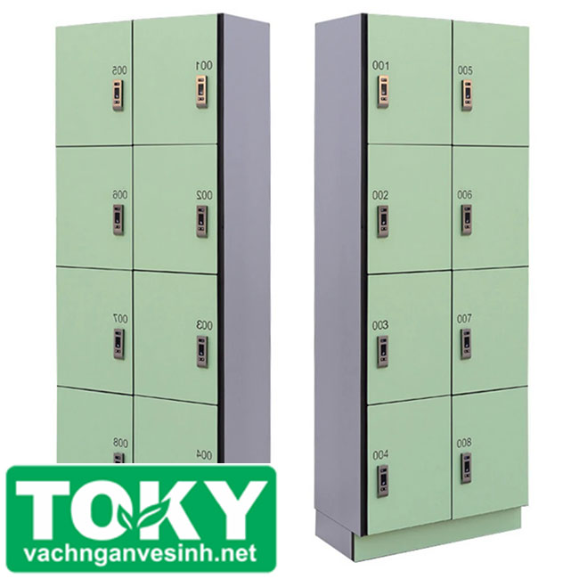 Tủ locker bằng tấm compact giá rẻ