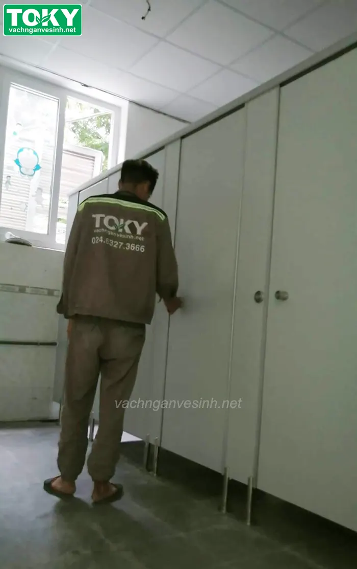 Thi công vách ngăn vệ sinh trọn gói