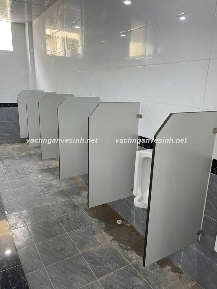 Mặt bằng lắp đặt Vách ngăn vệ sinh Compact HPL tại Trường Đại học Kỹ thuật - Hậu cần CAND