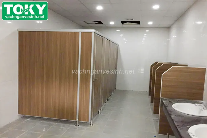 Vách ngăn vệ sinh MDF chống ẩm