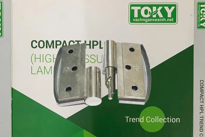 Phụ kiện bản lề vách ngăn vệ sinh inox 201 RELI-BLTP