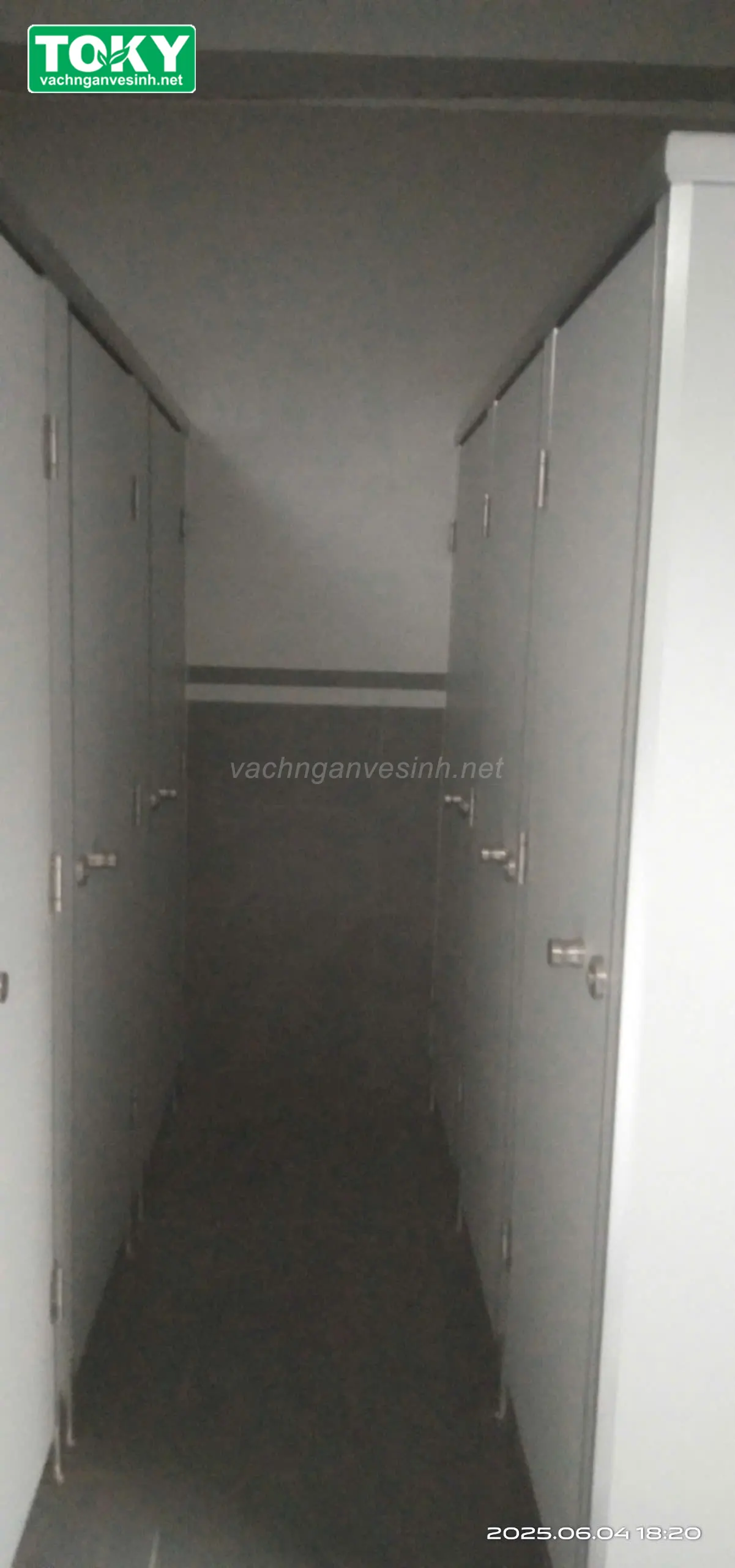 Dự án 150m2 vách ngăn vệ sinh cho nhà máy Z176 Hưng Yên