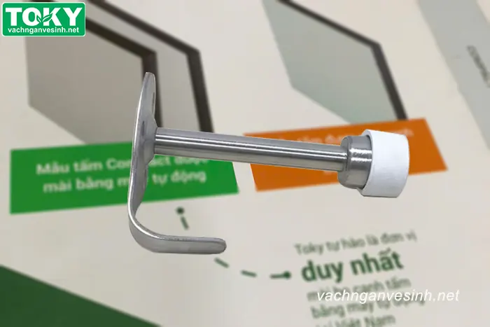 Phụ kiện móc áo vách ngăn vệ sinh inox 304 GEKO-MAT