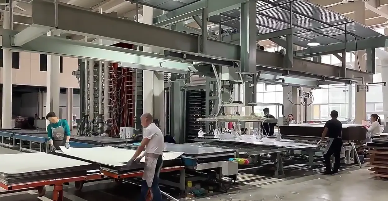 Quy trình sản xuất tấm compact hpl quay tại nhà máy [Video độc quyền]