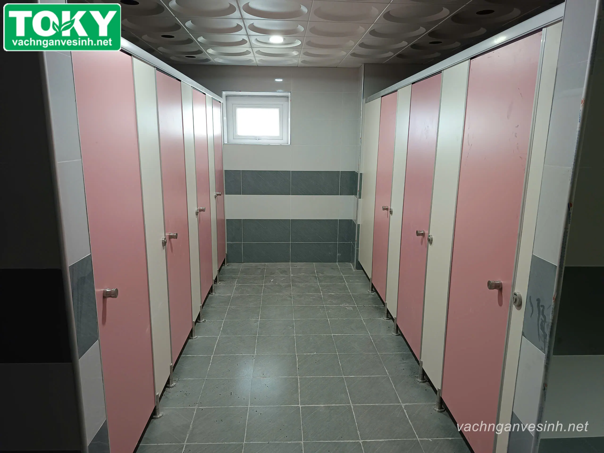 Update tiến độ vách ngăn vệ sinh Nhà Máy Segyung Vina - Tổng kết dự án