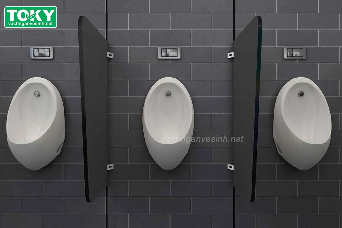 Bộ sưu tập vách ngăn vệ sinh tiểu nam Compact bền, đẹp, rẻ từ thực tế