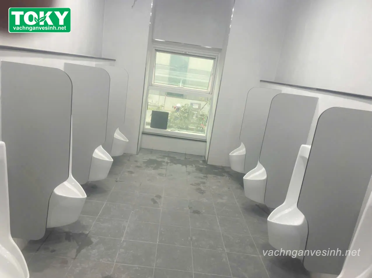Bộ sưu tập vách ngăn vệ sinh tiểu nam Compact bền, đẹp, rẻ từ thực tế