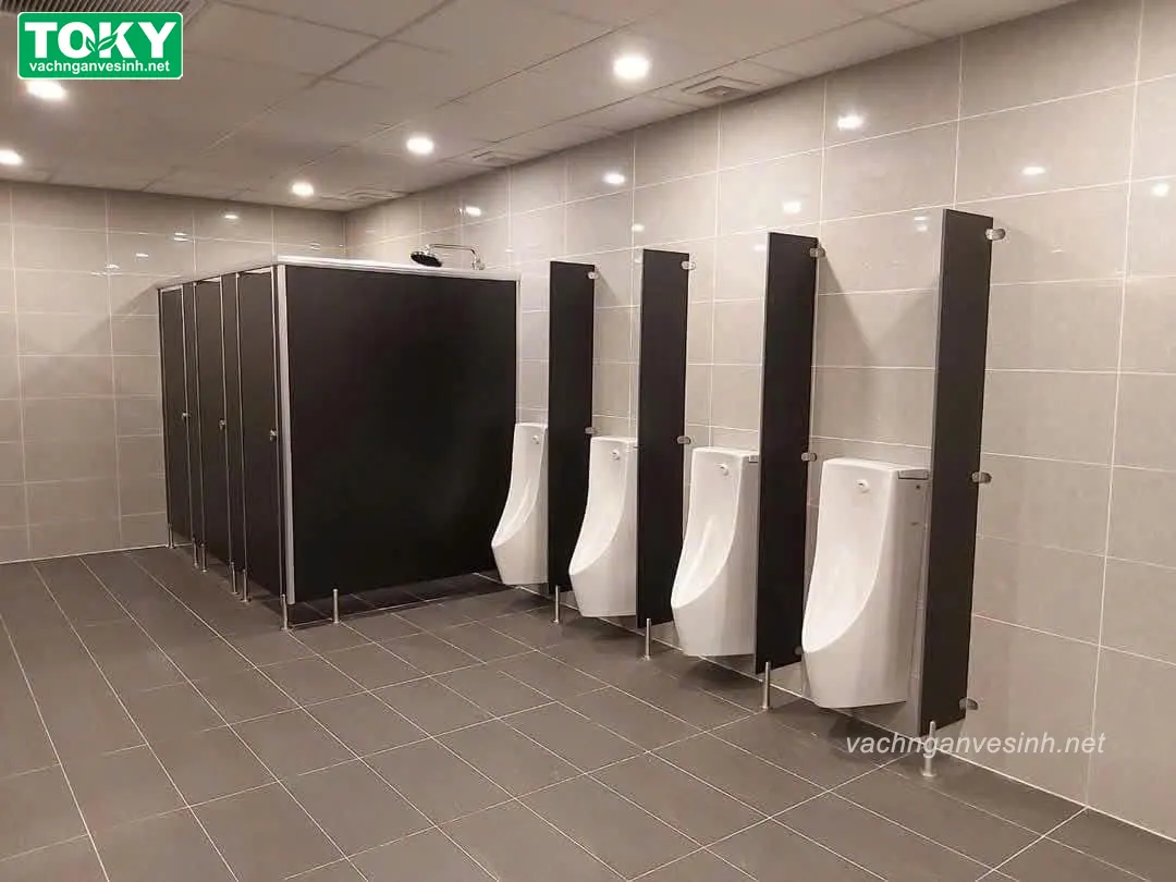 Bộ sưu tập vách ngăn vệ sinh tiểu nam Compact bền, đẹp, rẻ từ thực tế
