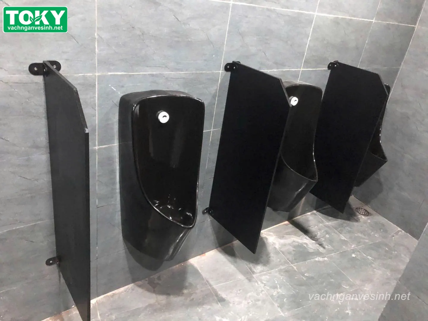 Bộ sưu tập vách ngăn vệ sinh tiểu nam Compact bền, đẹp, rẻ từ thực tế