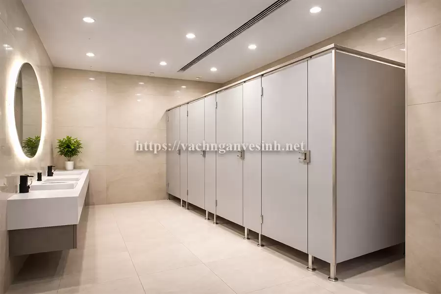 Các bước thi công vách ngăn vệ sinh Compact HPL đúng tiêu chuẩn kỹ thuật