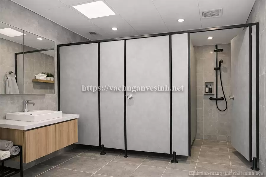 Có nên sử dụng vách ngăn vệ sinh Compact HPL cho gia đình?