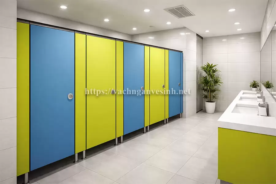 Lợi ích khi sử dụng vách ngăn bảo vệ sinh học compact HPL chịu nước và chống cháy
