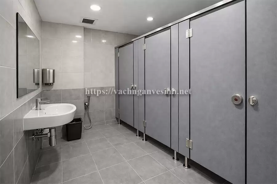 Chuẩn bị trước khi thi công vách ngăn vệ sinh Compact HPL