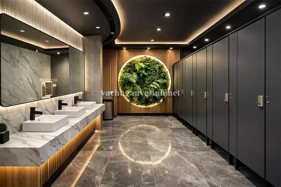Chất lượng tấm vách ngăn vệ sinh compact HPL là yếu tố quyết định giá thành