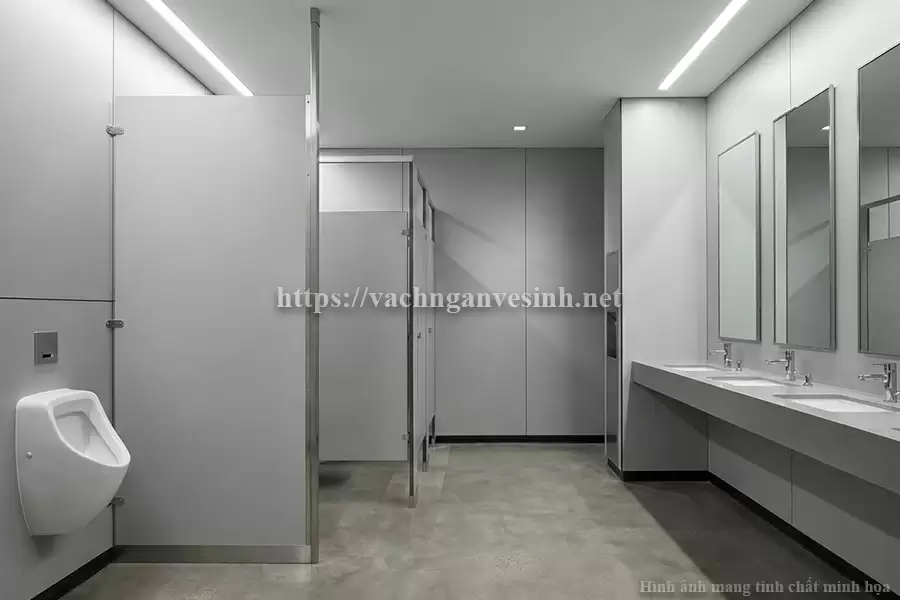 Vách ngăn vệ sinh compact chống cháy có đạt chuẩn PCCC?