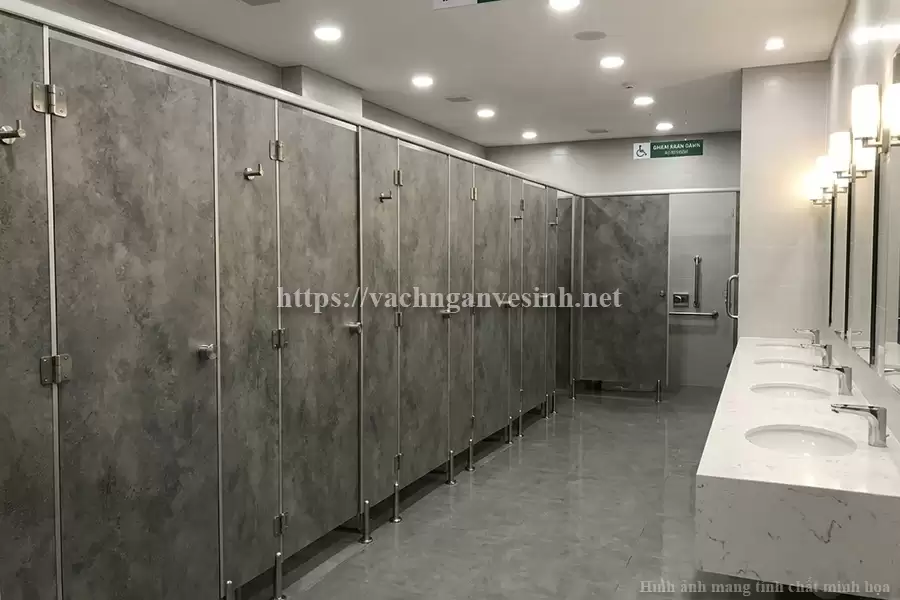 Tại sao vách ngăn vệ sinh compact chống ẩm HPL là giải pháp số 1 cho môi trường ướt?