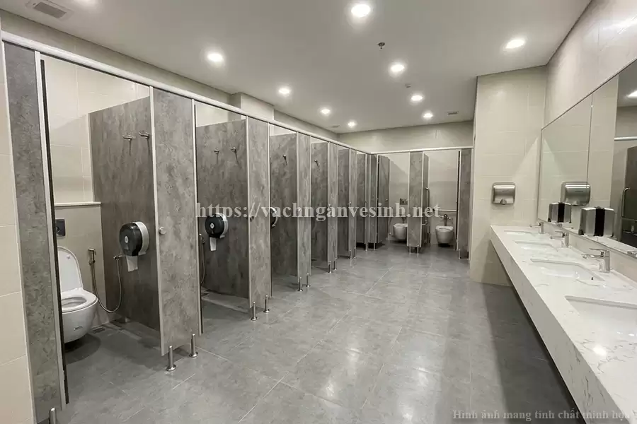 Giải pháp thi công vách ngăn vệ sinh compact chống ẩm toàn diện từ vachnganvesinh.net