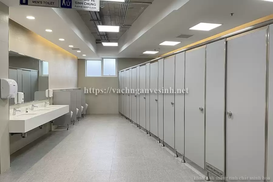 Đa Lợi - Đơn vị cung cấp vách ngăn vệ sinh Compact chống trầy xước uy tín