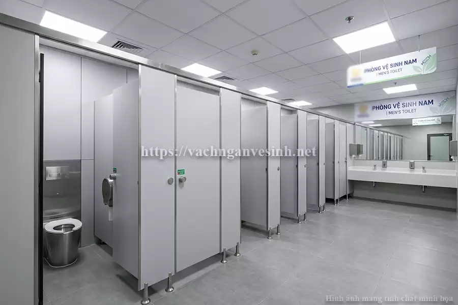 Tiêu chuẩn kỹ thuật khi lựa chọn vách ngăn vệ sinh compact kháng khuẩn cho y tế