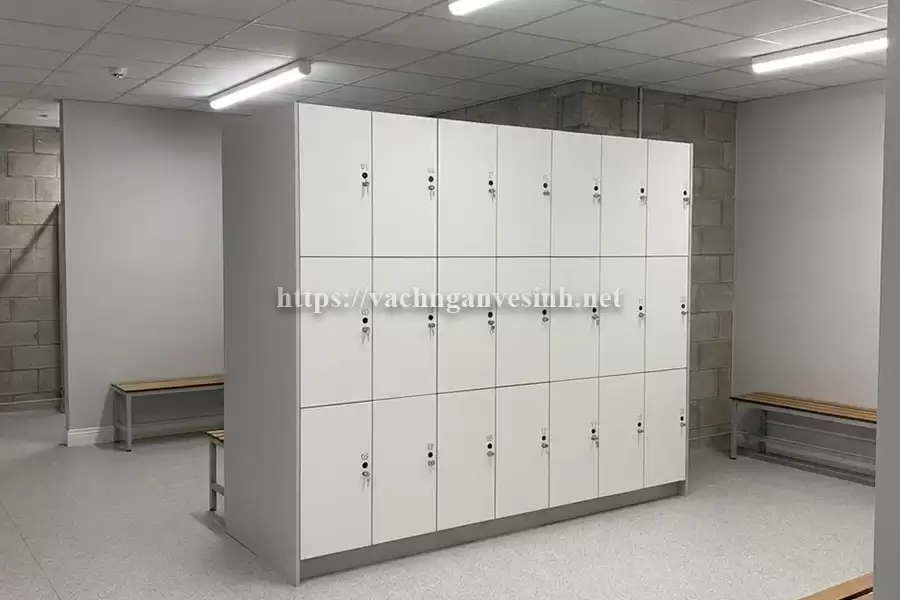 Tấm compact CDF làm tủ locker cá nhân