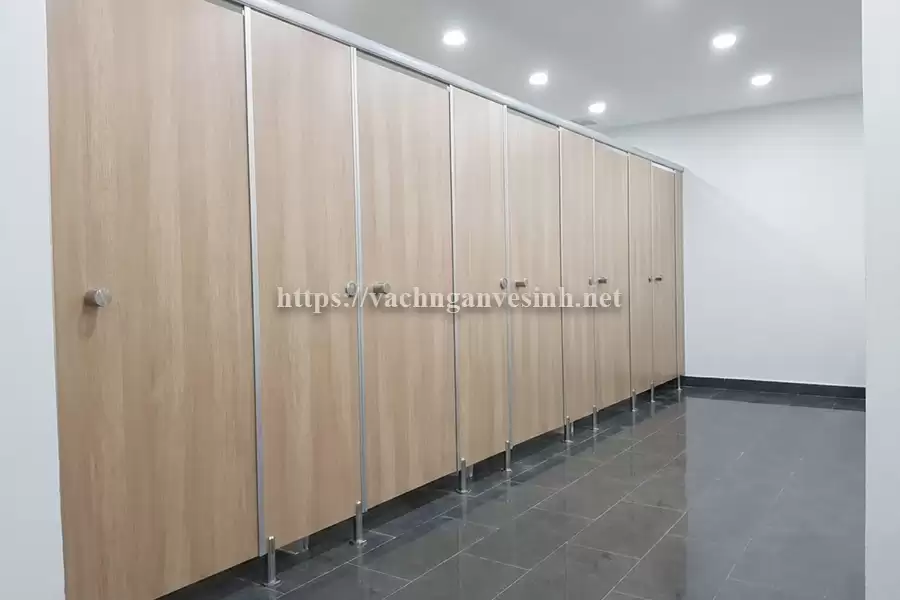 Tấm compact CDF làm vách ngăn vệ sinh