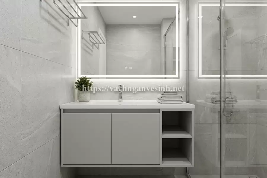 Tấm compact cdf 1050psi làm tủ lavabo