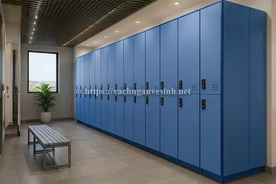 Tại sao nên gia công tủ locker từ tấm compact CDF?